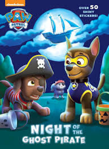 Picture of Paw Patrol Night of the Ghost Pirate Over 50 Shiny Stickers!