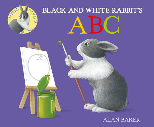 Picture of BLACK AND WHITE RABBIT'S ABC