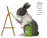 Picture of BLACK AND WHITE RABBIT'S ABC
