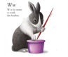 Picture of BLACK AND WHITE RABBIT'S ABC