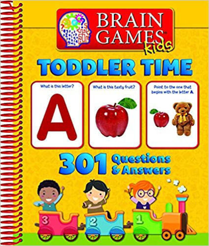 Picture of Brain Games Kids: Toddler Time - 301 Questions and Answers - PI Kids Spiral-bound