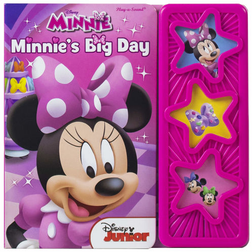 Picture of Disney - Minnie's Big Day 3-Button Star Sound Book - Play-a-Sound - PI Kids Board boo