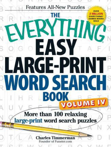 Picture of The Everything Easy Large-Print Word Search Book, Volume IV