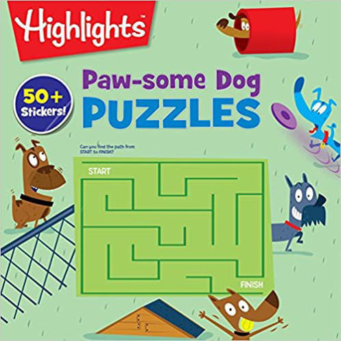 Picture of Paw-some Dog Puzzles (Highlights Puzzle Activity Fun) Paperback