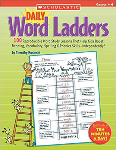 Picture of Daily Word Ladders: Grades 4–6: 100 Reproducible Word Study Lessons That Help Kids Boost Reading, Vocabulary, Spelling & Phonics Skills―Independently! Paperback