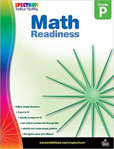 Picture of Spectrum - Math Readiness, Grade PK (Early Years) Paperback