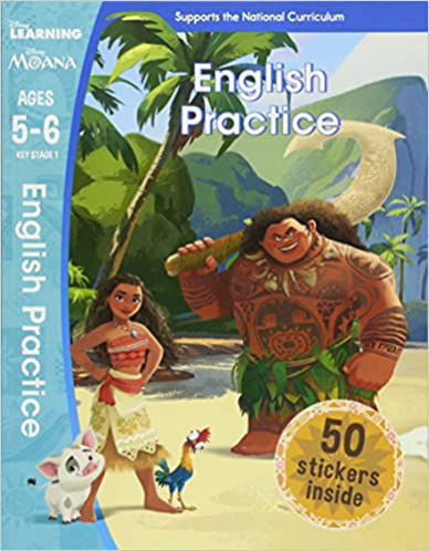 Picture of Moana - English Practice (Ages 5-6) (Disney Learning) 1st Edition