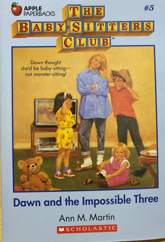 Picture of Dawn and the Impossible Three (The Baby-Sitters Club, #5)
