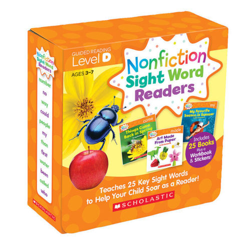 Picture of Nonfiction Sight Word Readers Parent Pack Level D