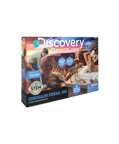 Picture of Discovery Mindblown - Dinosaur Excavation Kit (Trex And Velociraptor)