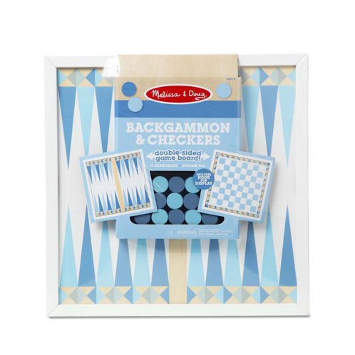 Picture of Backgammon & Checkers - Blue