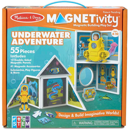 Picture of Magnetivity Magnetic Building Play Set - Underwater Adventure