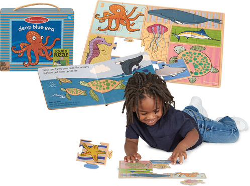 Picture of Book & Puzzle: Deep Blue Sea