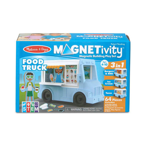 Picture of Magnetivity Magnetic Building Play Set- Food Truck