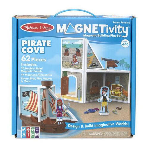 Picture of Magnetivity Magnetic Building Play Set- Pirate Cove