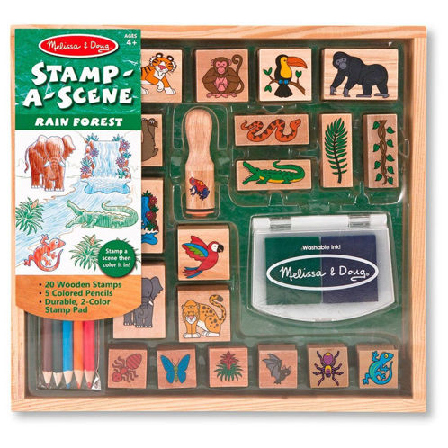 Picture of Stamp-a-Scene Rain Forest