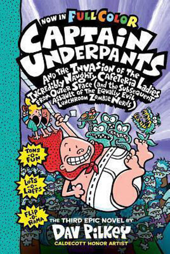 Picture of Captain Underpants and the Invasion the third Epic Novel