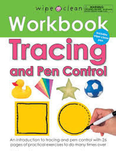 Picture of WIPE CLEAN WORKBOOK TRACING AND PEN