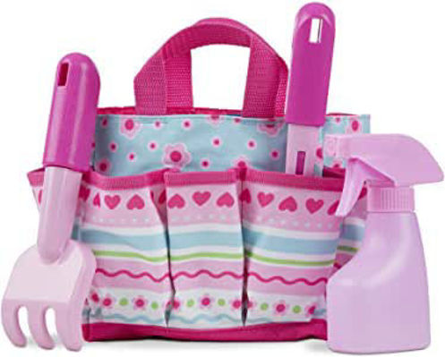 Picture of Sunny Patch Pretty Petals Gardening Tote Set with Tools