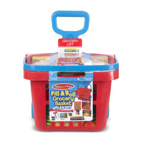 Picture of Fill & Roll Grocery Basket Play Set