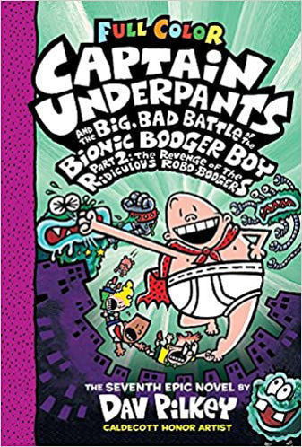 Picture of Full color Captain Underpants and big bad battle seventh Epic