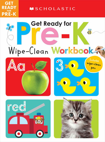 Picture of Get Ready for Pre-K Wipe-Clean Workbook