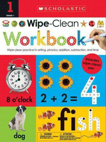 Picture of First Grade Wipe-Clean Workbook
