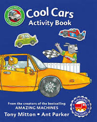 Picture of AMAZING MACHINES COOL CARS ACTIVITY BOOK