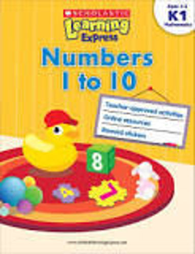 Picture of Scholastic Learning Express: Numbers 1 to 10: Grades KPre–K