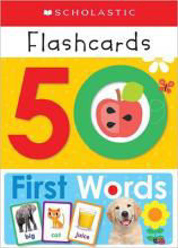 Picture of 50 First Words Flashcards: Scholastic Early Learners