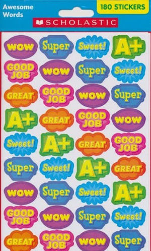 Picture of Awesome Words 180 stickers