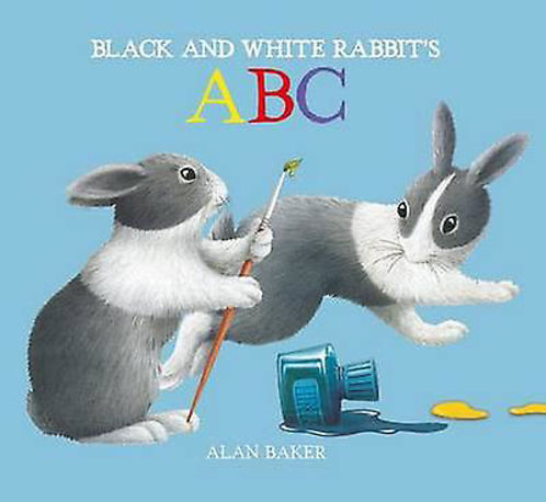 Picture of BLACK AND WHITE RABBIT'S ABC (H.B.)