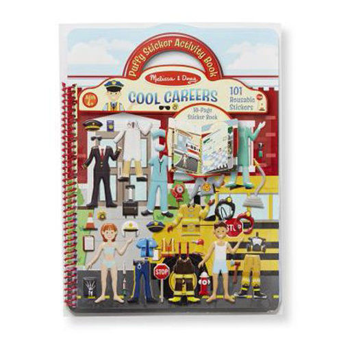 Picture of Puffy Sticker Activity Book- Cool Careers