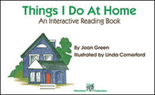 Picture of THINGS I DO AT HOME An Interactive reading Book