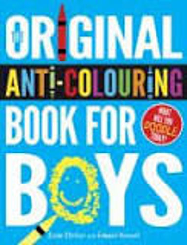 Picture of Original Anti-Colouring Book For Boys