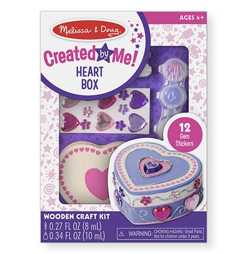 Picture of Created by Me! Heart Box