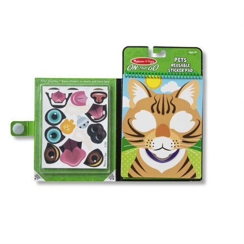 Picture of Make-a-Face Pets Reusable Sticker Pad