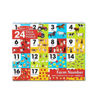 Picture of Farm Number Floor Puzzle (24 pc)