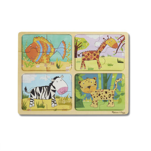 Picture of NP Wooden Puzzle: Animal Patterns