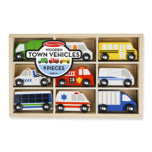 Picture of Wooden Town Vehicles