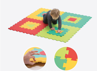 Picture of Geometric Eva Mat - Baby Play - Ludi