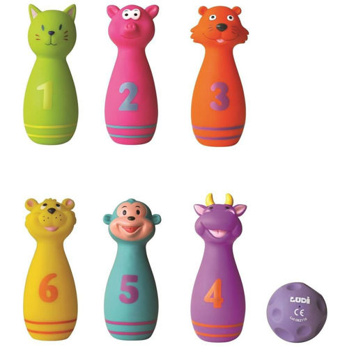 Picture of Bowling Game - Baby Toys - LUDI