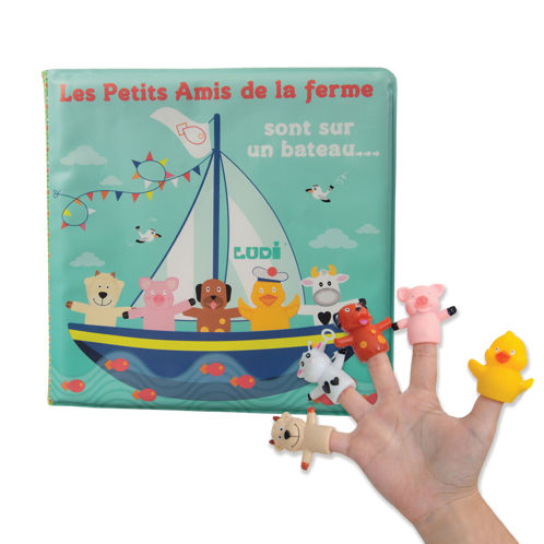 Picture of Puppets Book - Baby Play - Ludi