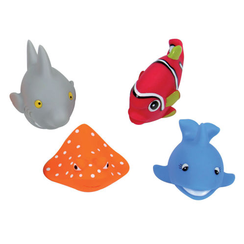Picture of Bath Squirters  Poisson - Baby Play - Ludi Toys -Bath Toys