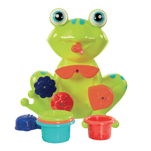 Picture of Frog Bath Set - Baby Play - Bath Toys - Ludi Toys