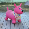 Picture of Jumping Dog Pink - Ride on - Baby Play - Ludi Toys