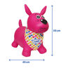 Picture of Jumping Dog Pink - Ride on - Baby Play - Ludi Toys