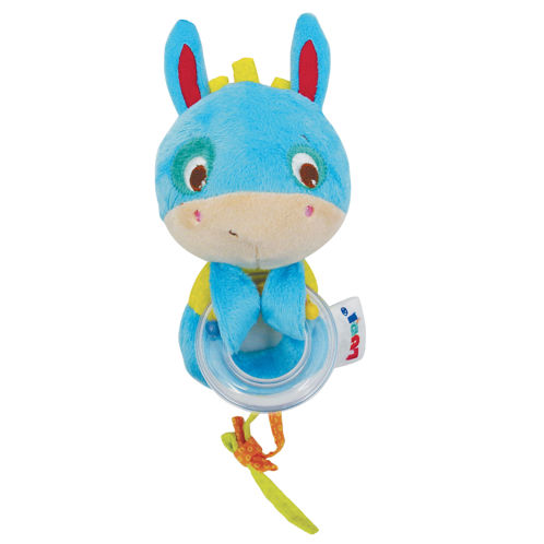 Picture of Sensory Stimulation Rattle - Blue Baby Rattle - Soft Toys - Ludi