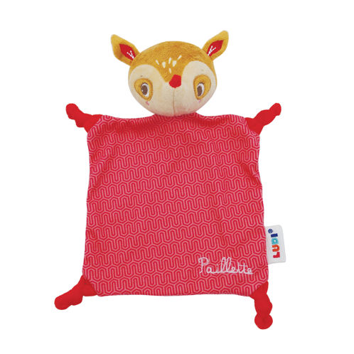 Picture of Baby Plush Cuddly Blanket - Red Baby Soft Toys - Ludi