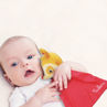 Picture of Baby Plush Cuddly Blanket - Red Baby Soft Toys - Ludi